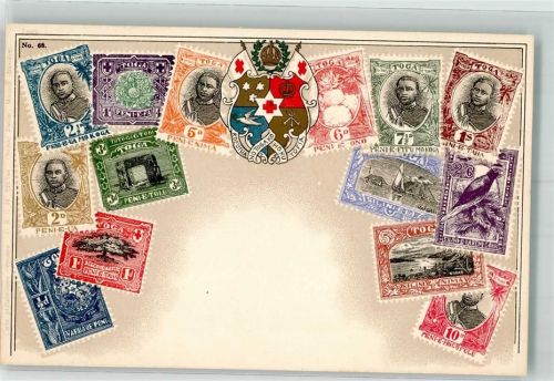 Briefmarkenabbildungen Rotes Kreuz Wappen Ottmar Zieher Nr 68 Vanuatu