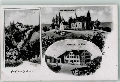 Altusried Wallfahrtskirche Gschnait Gasthaus Zum Kreuz Felle