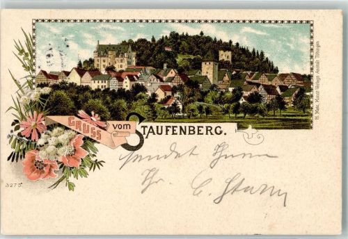 Staufenberg 1897 Lithographie