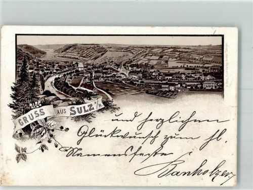 Sulz 1895 Lithographie
