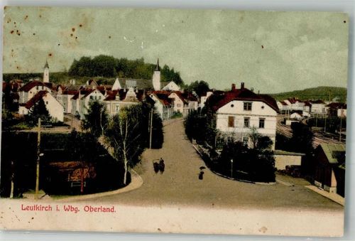 88299 W7970 Leutkirch im Allgäu 1908 Foto AK