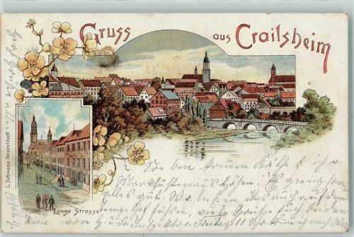 Crailsheim 1897 Lange Straße