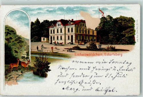Eckartsberg 1899 Eichenwäldchen