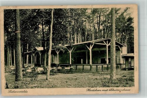 Liebenwalde 1923 Im Heidchen mit Schützenhaus