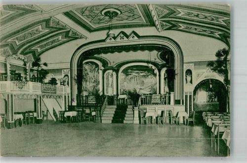 Lößnitz Schützenhaus Lössnitz Theatersaal Bühne