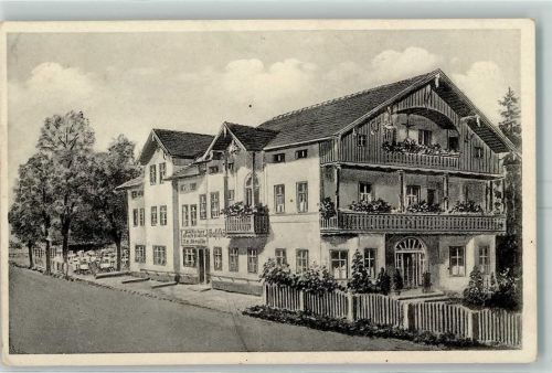 84539 W8261 Ampfing - Bahnhof-Gasthaus Bes Joh. B. und E. Strasser
