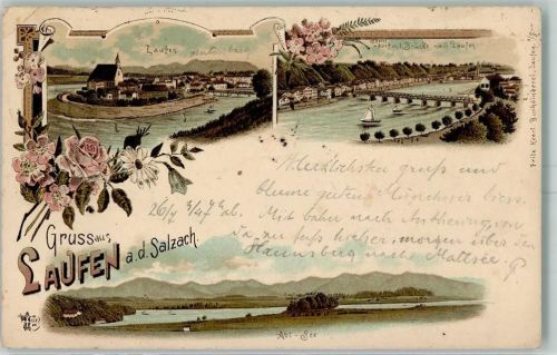 Laufen 1896 Abt-See Brücke