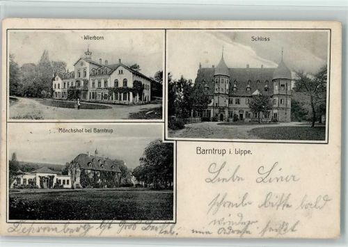 Barntrup Wierborn Mönchshof bei Barntrup Schloss