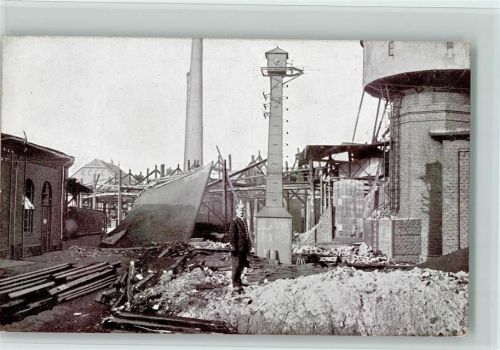 Furth Sturm Katastrophe, Heizhäuser , gute Erhaltung AK
