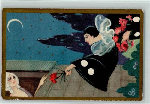 1927 Nr. 212 Verlag Ballerini - Pierrot AK