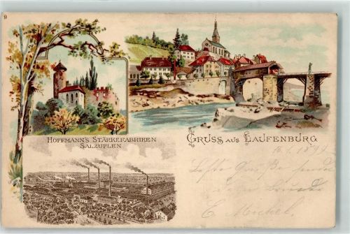 Laufenburg Werbung Hoffmanns Stärkefabriken Bad Salzuflen