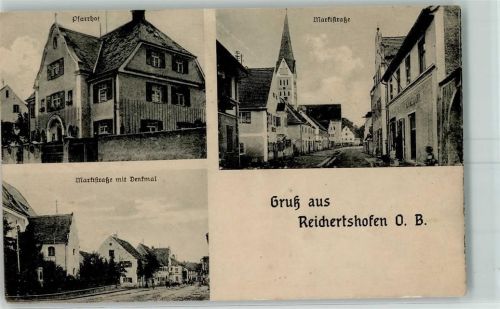 Reichertshofen Pfarrhof Marktstraße Denkmal