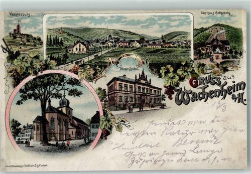 Wachenheim Wachtenburg Bürger-Spital Forsthaus Rothsteig