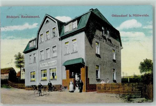 09661 O9260 Ottendorf - Richters Restaurant Gasthaus