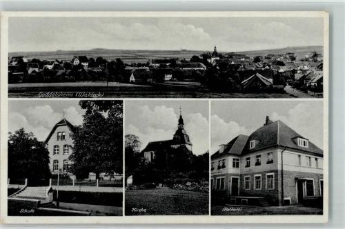 35104 W3540 Goddelsheim - Schule Kirche Molkerei