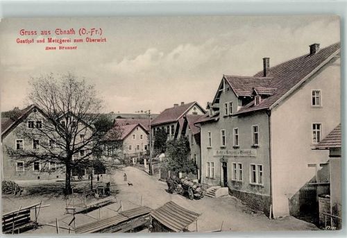 Ebnath Gasthaus Metzgerei Zum Oberwirt Hans Brunner