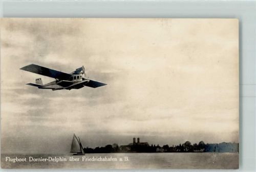 Friedrichshafen 1927 Flugboot Dornier Delphin AK