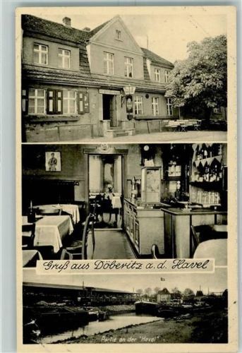 Döberitz Gasthaus Zur guten Quelle Willi Oppermann