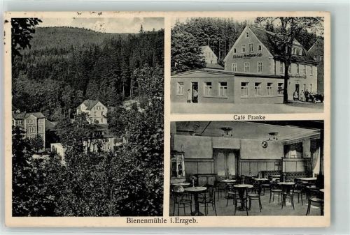 Rechenberg-Bienenmühle Gasthaus Cafe Franke Oldtimer
