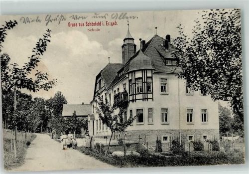 Schönfeld Schule Kinder Bahnpost