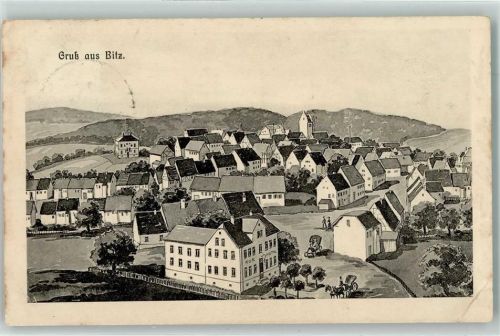 Bitz Gruss Kirche Künstlerkarte