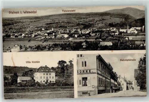 Steinen Villa Köchlin Bahnhofstraße