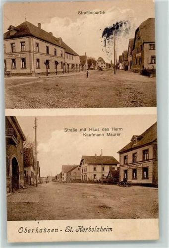 79336 W7834 Herbolzheim , Breisgau - Haus des Herrn Kaufmann Maurer St. Herbolzheim