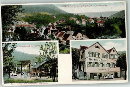 Unterreichenbach Gasthaus Zur Sonne Jakob Erhardt
