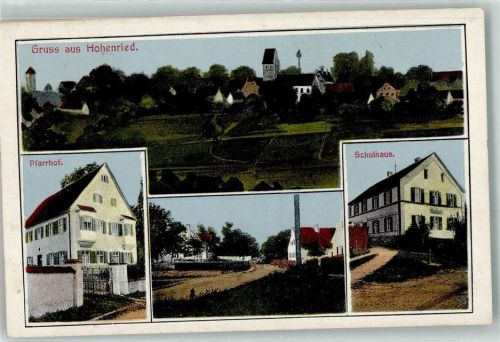 Hohenried Pfarrhof Schulhaus