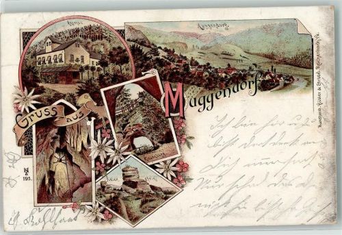 Muggendorf 1898 Rosenau Adlerstein Riesenburg