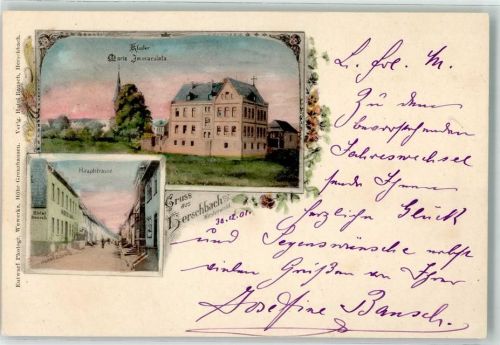 Herschbach Kloster Maria Immaculata Hauptstraße Hotel Bausch