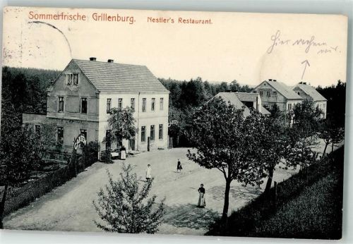 Grillenburg 1915 Gasthaus Nestler