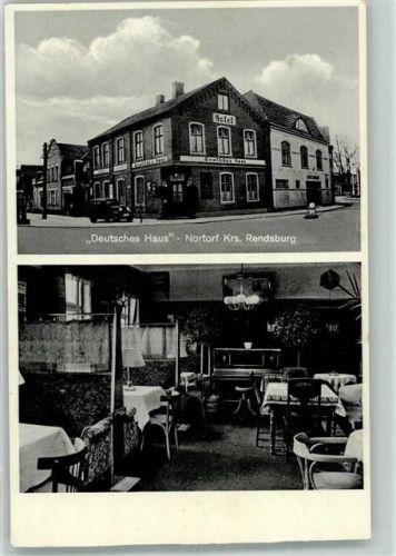 Nortorf Gasthaus Deutsches Haus Speisezimmer Klavier