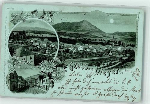 Weyer 1901 Marktplatz Schloss