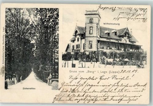Lage 1904 Wilhelmsburg Eichenallee