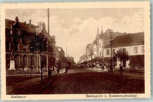 Rathenow Zietenplatz Rosenbergdenkmal