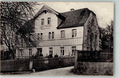 Endschütz 1910 Cafe-Pension Morgenstern