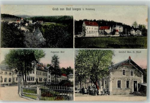 Liegau-Augustusbad 1911 Augustus Bad Gasthaus zu Liegau