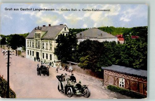 Langenhessen Gasthaus Langenhessen Großes Ball- u. Garten-Etablissement