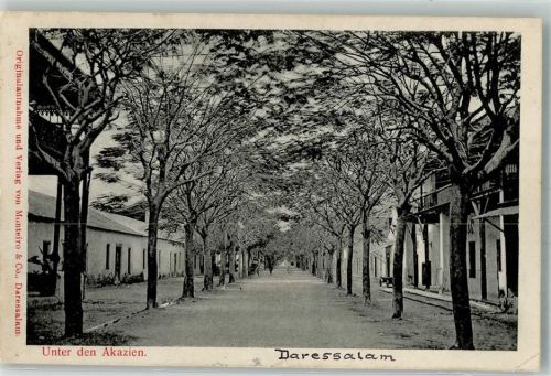 1905 Daressalam unter den Akazien
