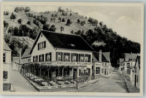 Schönau Gasthaus Forellenhaus Pfälzerhof