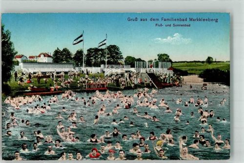Markkleeberg Familienbad Schwimmbad Bademode Schwarz-Weiß-Rot