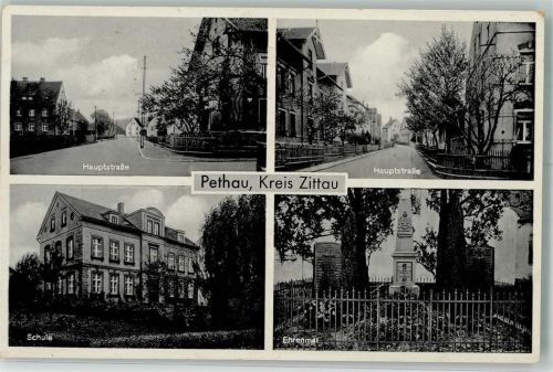 Pethau Hauptstraße Schule Ehrenmal