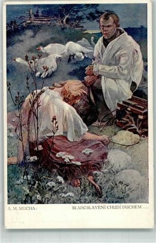 1913 Blahoslaveni Chudi Duchem Seelig sind die Armen