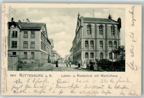 Rottenburg 1902 Latein- und Realschule Martinihaus