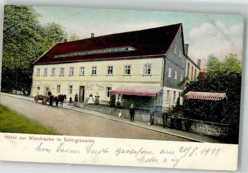 Schirgiswalde 1911 Hotel zur Weintraube