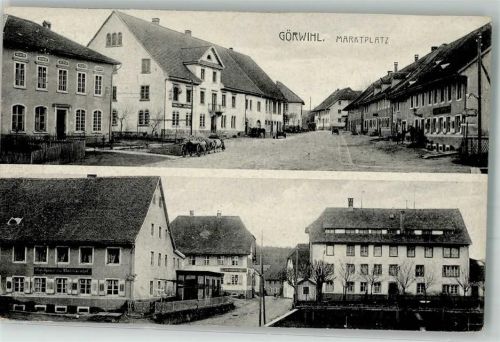 Görwihl Dorfstraße Marktplatz