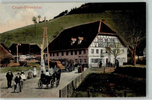 Oberprechtal 1911 Postkutsche