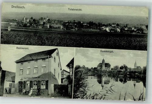 Dreitzsch Kammergut Dorfsee Gasthaus Rüdel