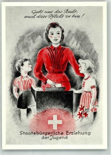 Zürich Politik Frauenstimmrecht